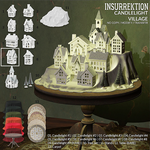 Second Life Marketplace 07. [IK] Candlelight Village Candlelight 7 COMMON